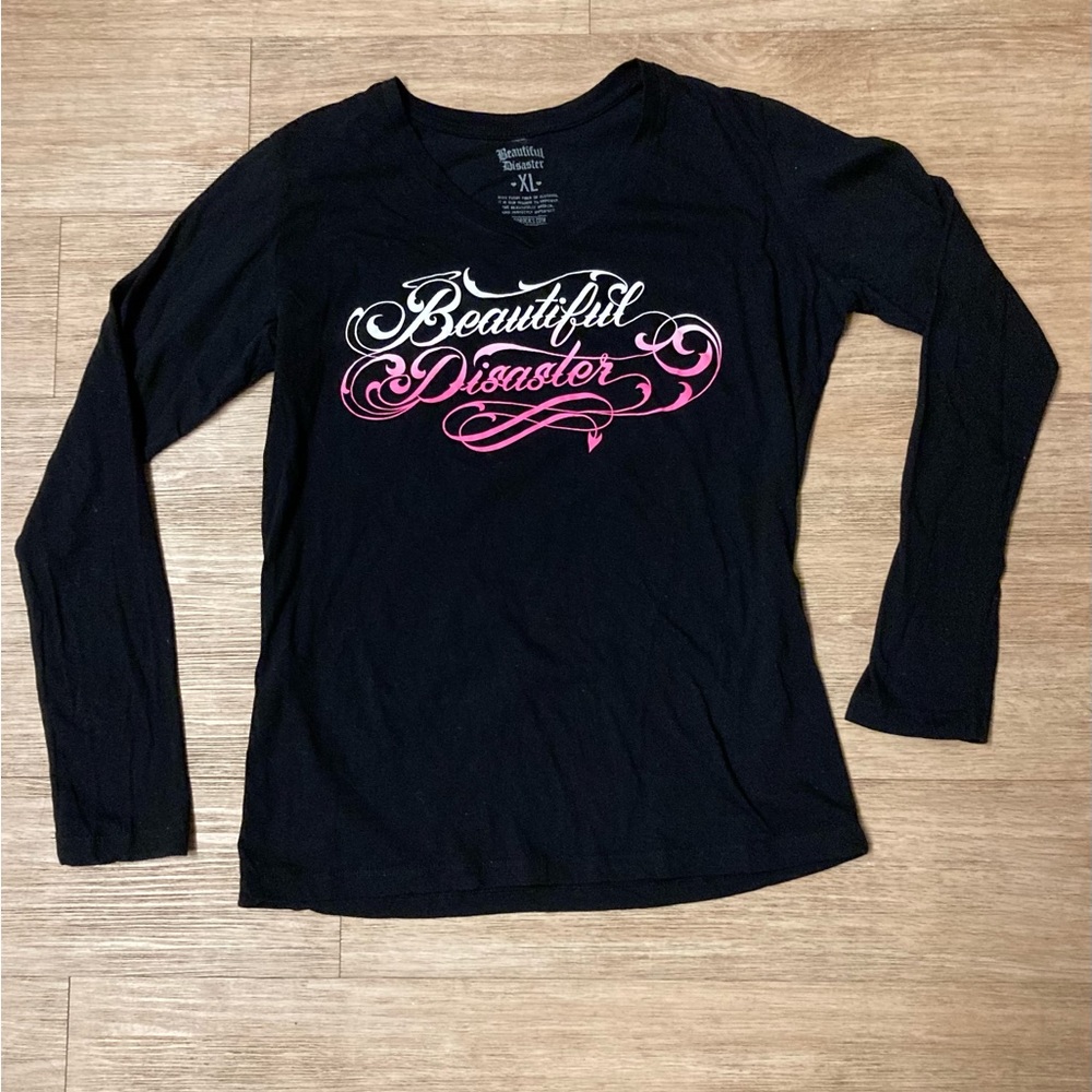 Beautiful Disaster Long Sleeve shirt